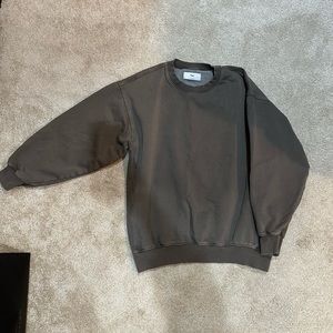 TNA Cozy Fleece Boyfriend crewneck sweatshirt